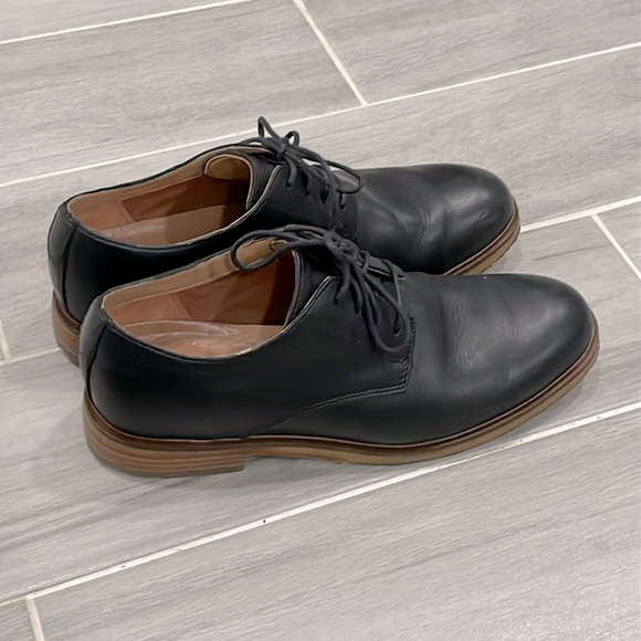Clarks Atticus Lace Oxford, Black Leather, Men’s US Size 8.5 - Picture 3 of 8